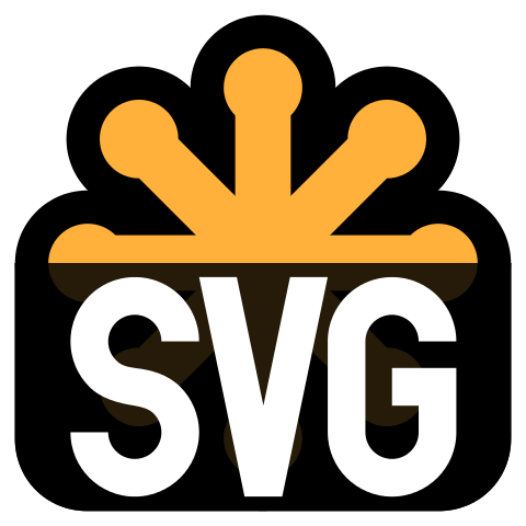 SVG: Scalable Vector Graphics.
