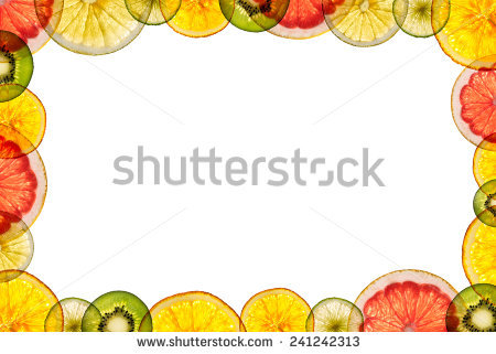 Bright Citrus Fruit Slices Transparent Stock Photos, Royalty.