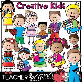 Creative Kids Clipart * Art.