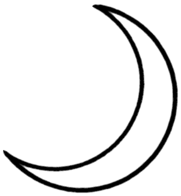 Crescent Moon Clipart.