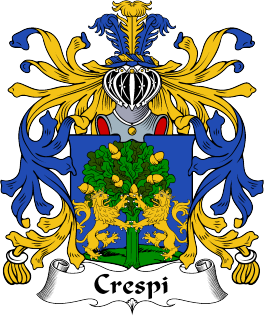 The Great Italian surname of Crespi..