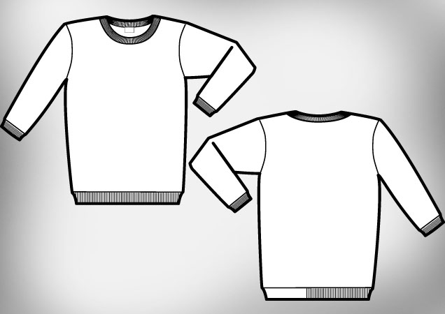 Crew Neck Template Clipart 10 Free Cliparts Download Images On 