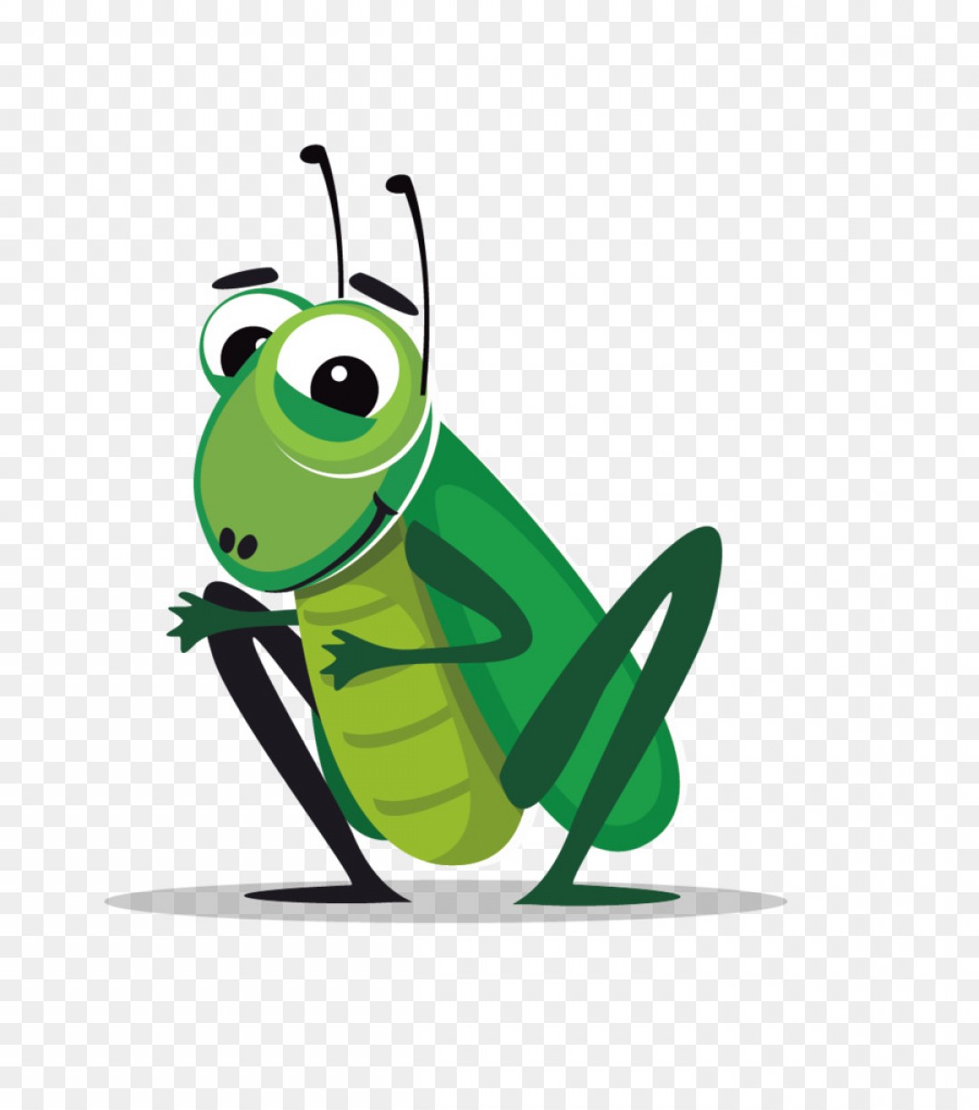 Png Insect Cricket Cartoon Clip Art Vector Material Gr.