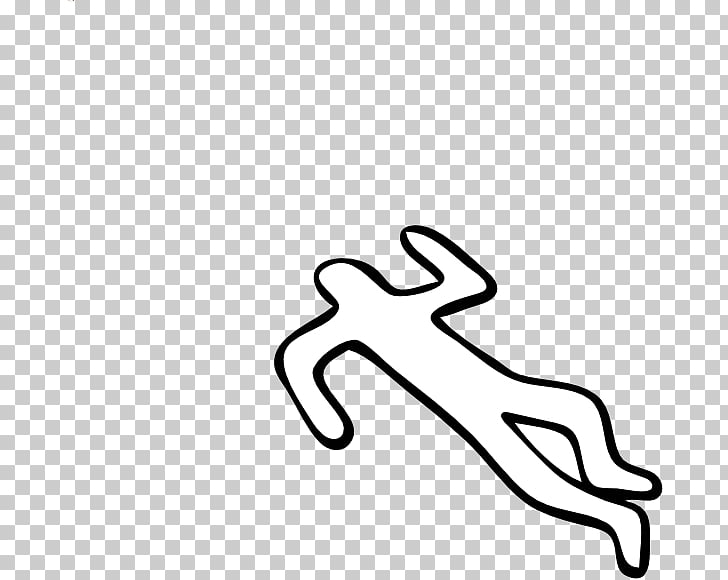 Crime scene , Dead Cartoon PNG clipart.