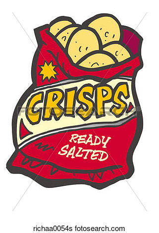 Crisp packet clipart.