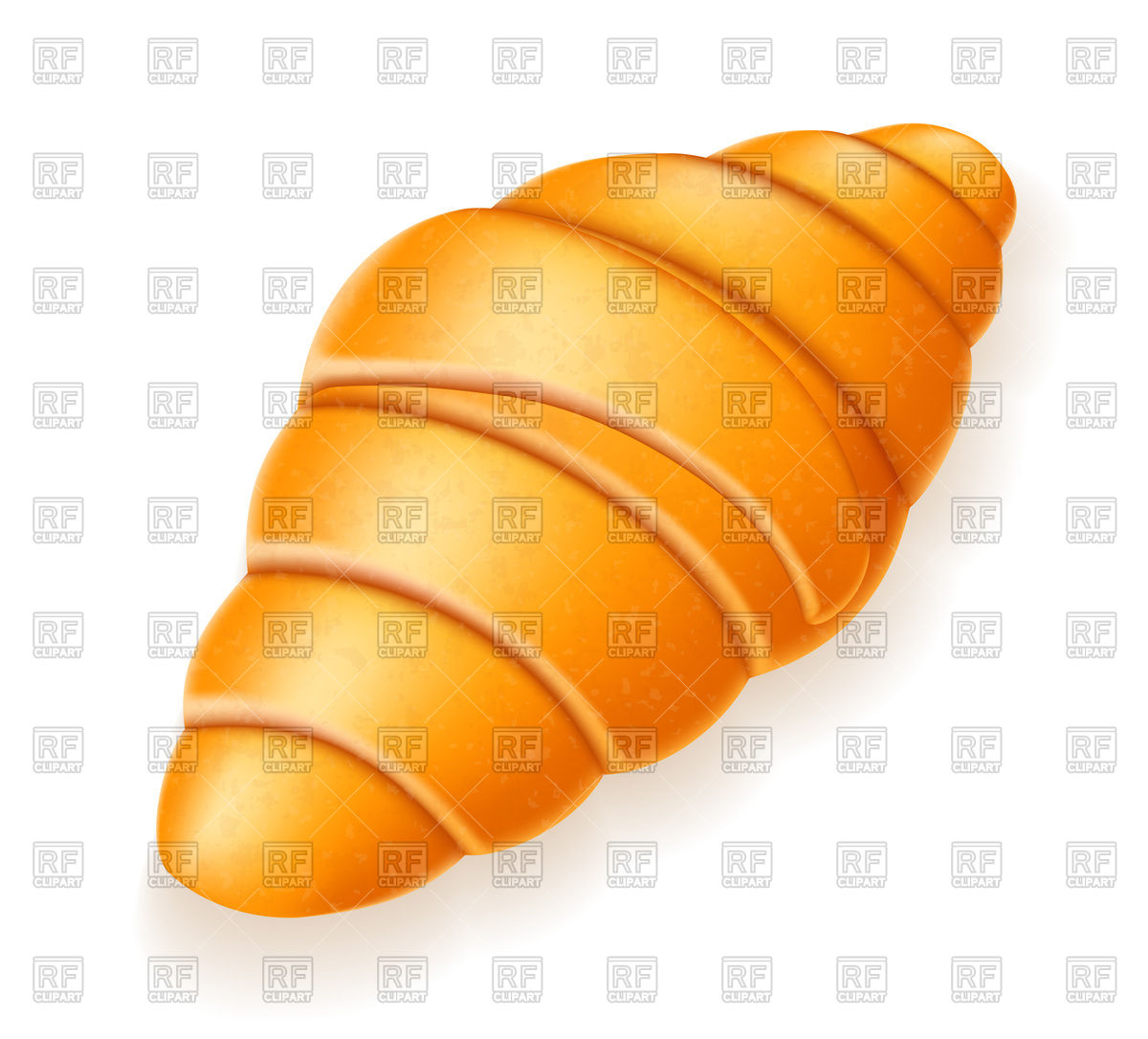 Crispy croissant Vector Image #93502.