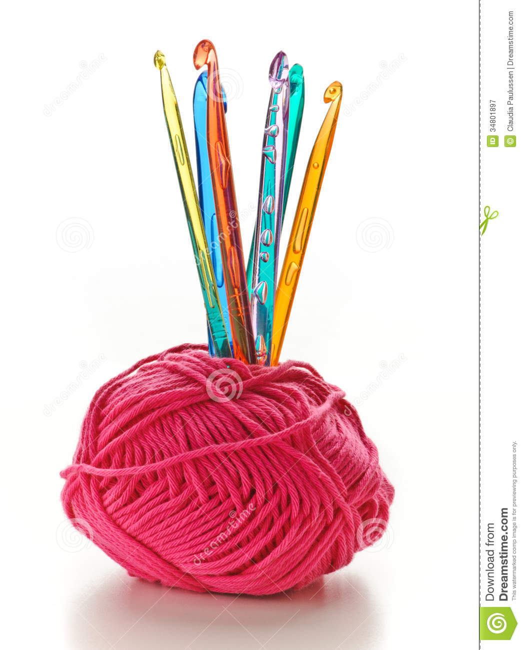 Crochet Yarn Clipart.