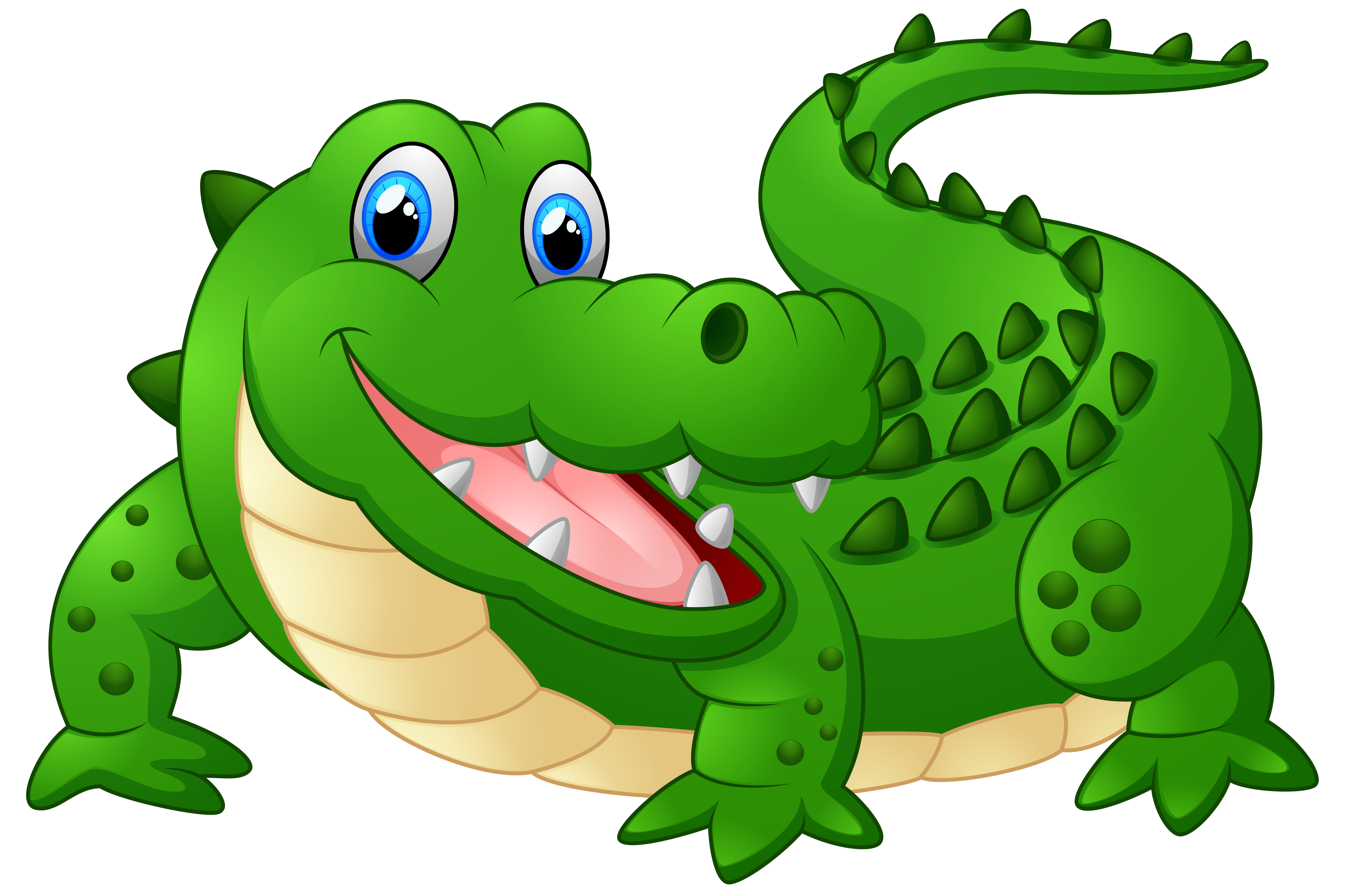 Showing post & media for Crocodile clip art cartoon.