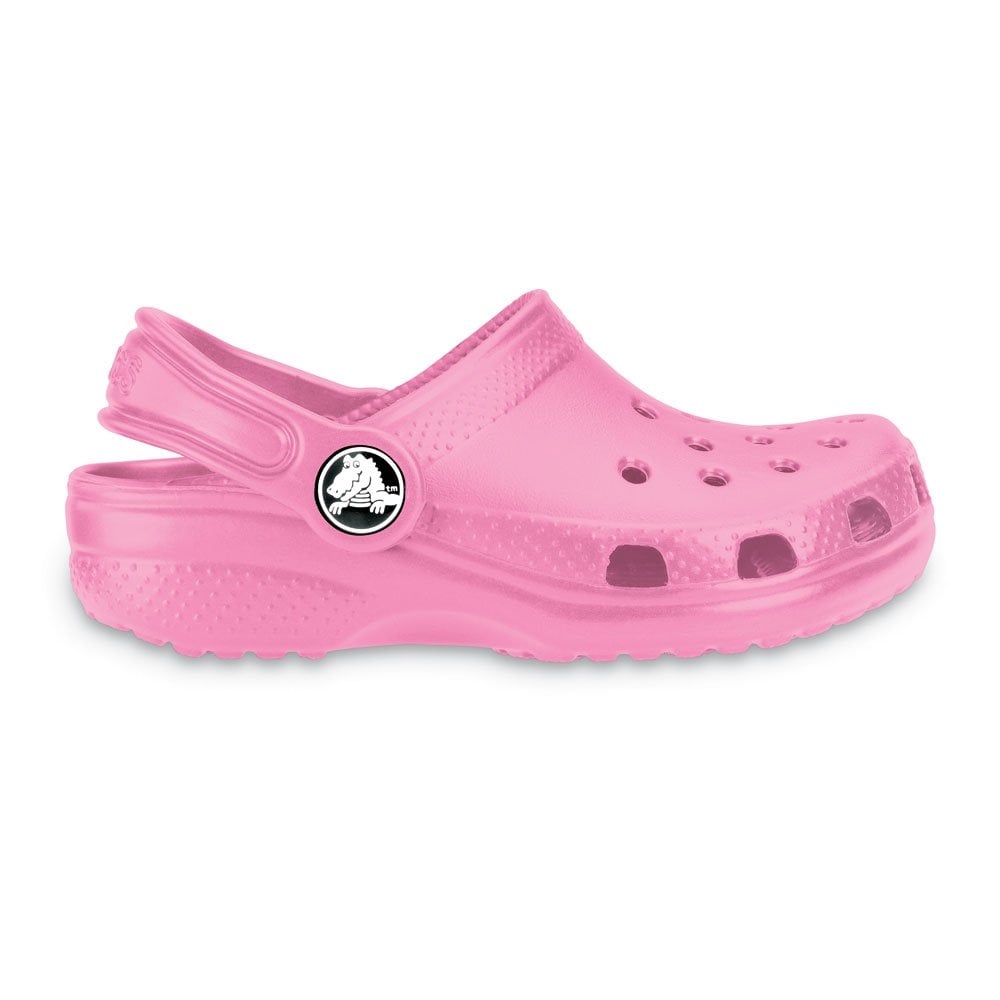 Crocs Kids Classic Shoe Pink Lemonade, The original kids Croc shoe.