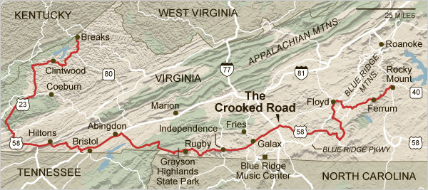 The Crooked Road: Virginia's Musical Highway.