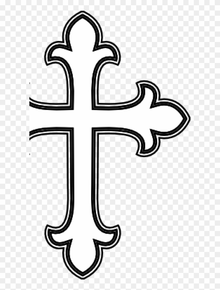 Cross Clipart Black And White Png, Transparent Png (#1514333.