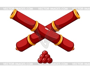 Cross Cannons Cliparts Free Download Clip Art.