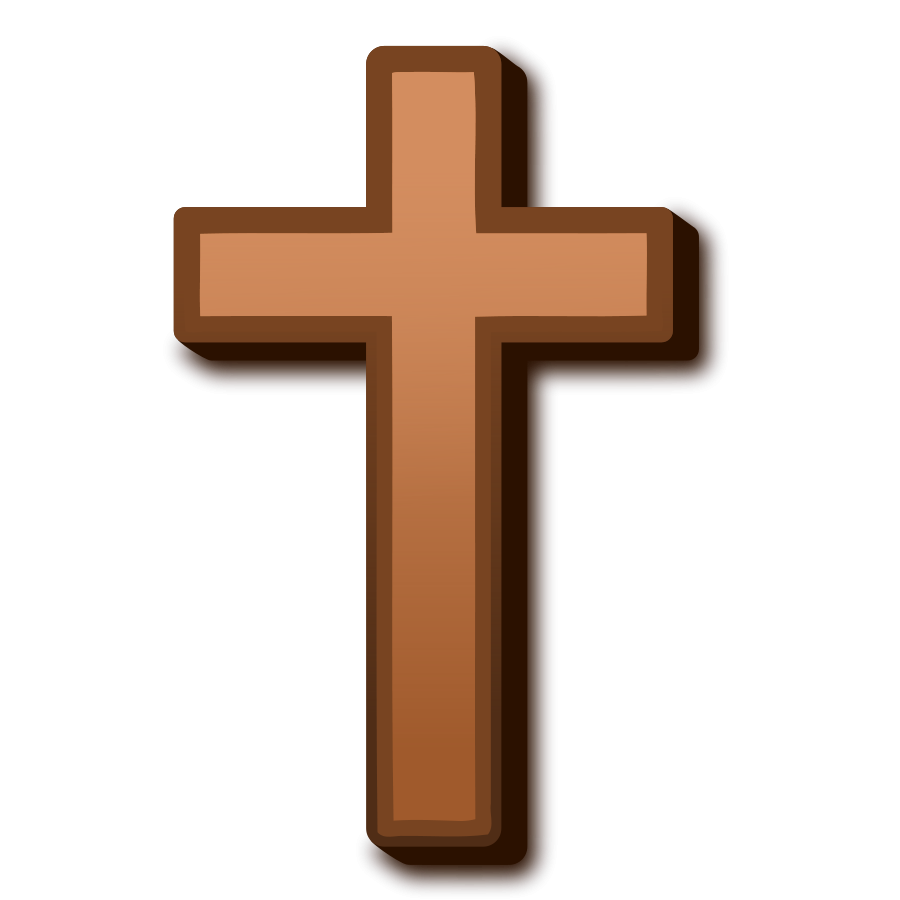 Black Christian Cross Png.