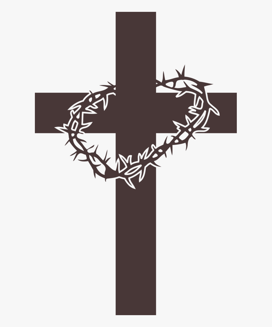 Jesus Cross With Thorns, Cliparts & Cartoons.