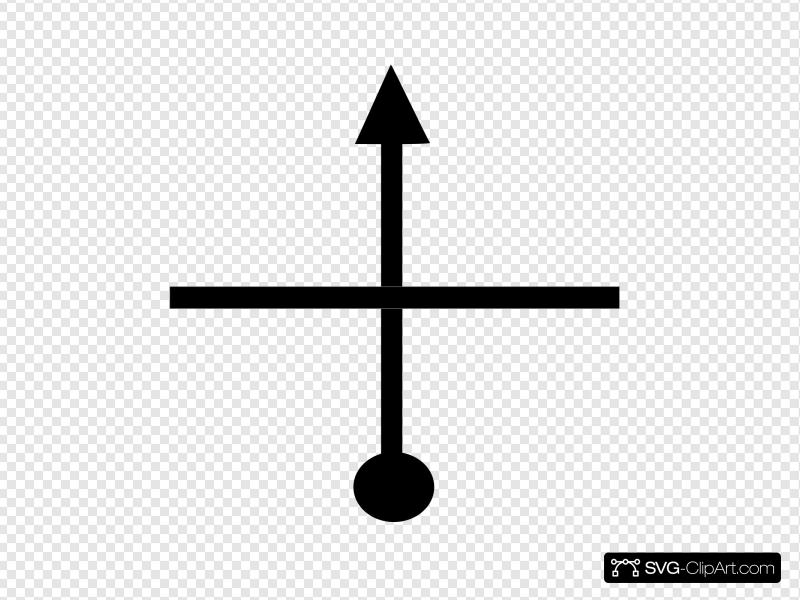 Tsd Straight At Cross Roads Clip art, Icon and SVG.