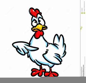 Chicken Crossing Road Clipart.