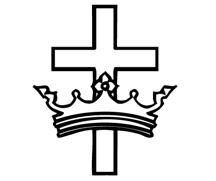 Cross And Crown Clipart.