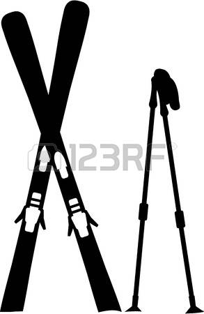 Crossed Skis Clipart & Free Clip Art Images #12861.