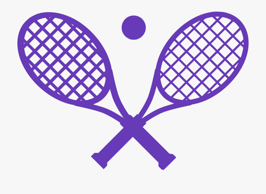 Crossed Tennis Rackets Clipart , Transparent Cartoon, Free.