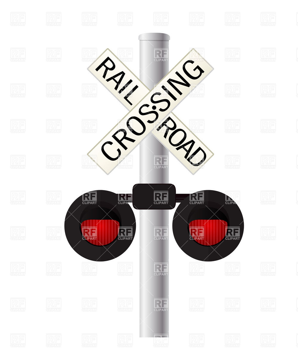 Railroad Crossing Clipart.