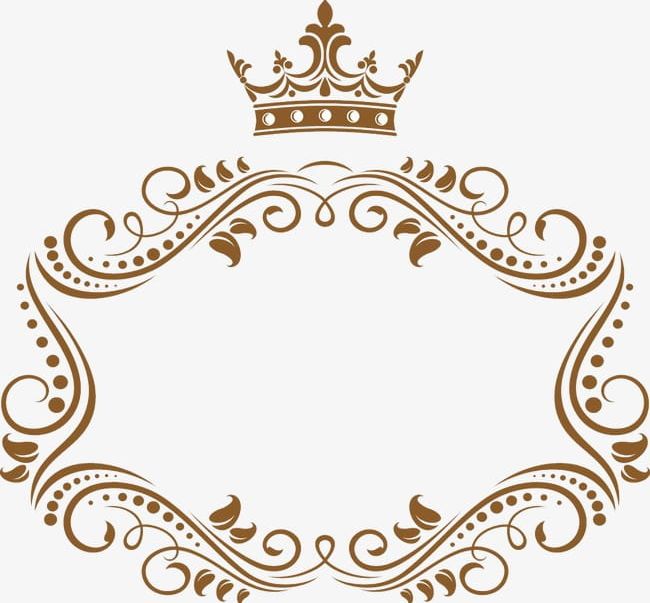 Royal Crown Border Clip Art