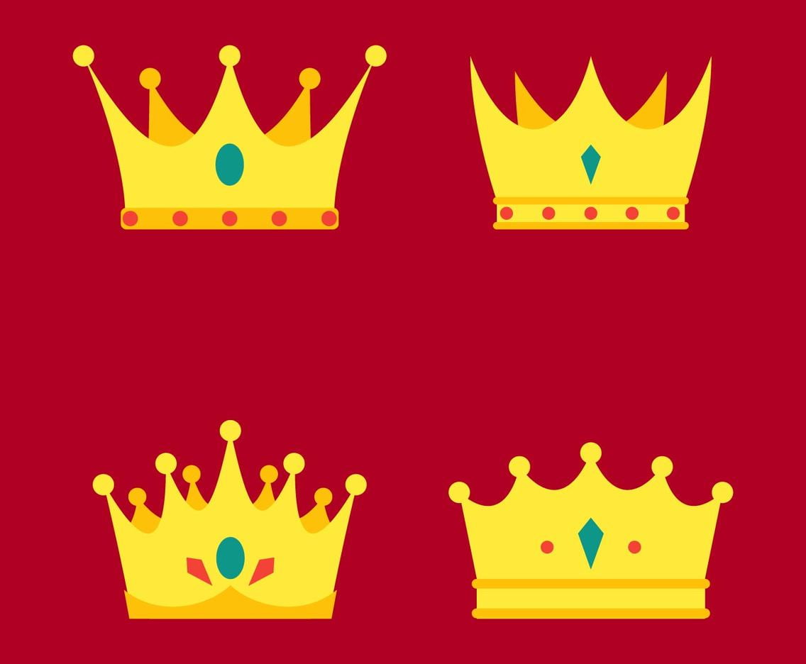 Outstanding Crown Clipart eps, svg, ai file.