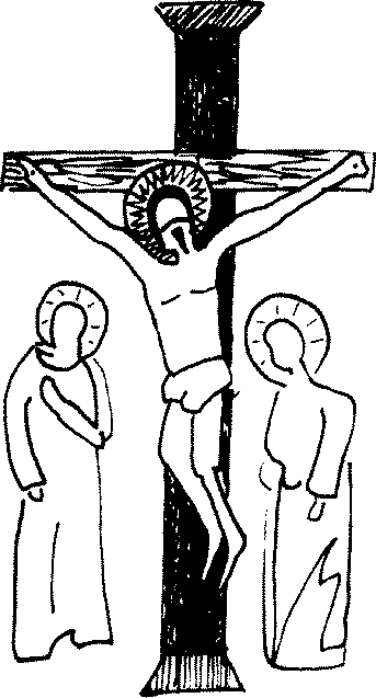 Crucifiction of jesus christ clipart.