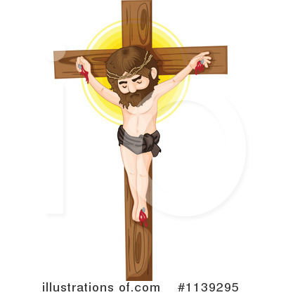 Clip Art Jesus Is Crucified.