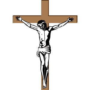Christ Crucified Clipart.