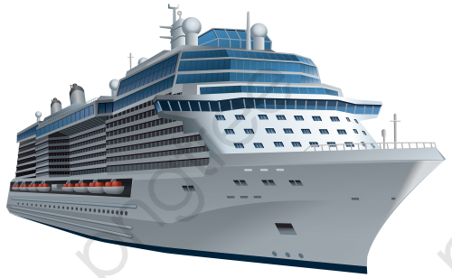 Cruise Ship, Ship Clipart, Steamship, Cruises PNG Transparent Image.