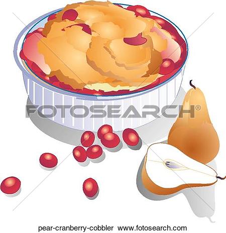Stock Illustration of Cherry Cobbler cherry.