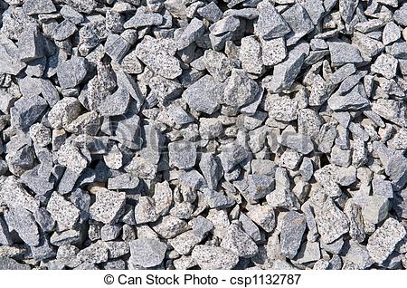 Picture of crushed stone background.