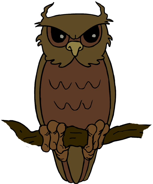 Halloween Owl Clipart.