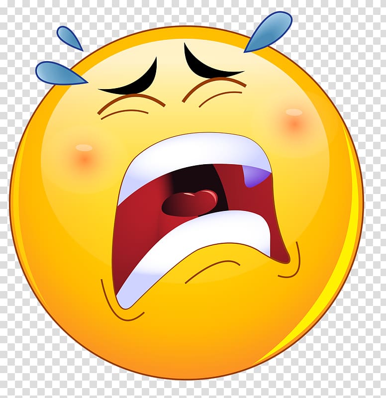 Crying emoji illustration, Emoticon Smiley Emoji Heart Wink.