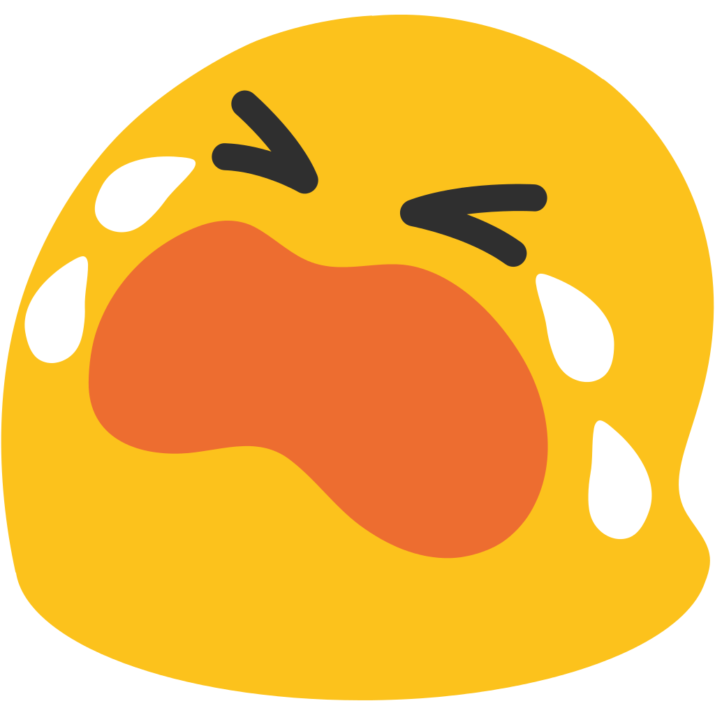 Emoticon Crying transparent PNG.