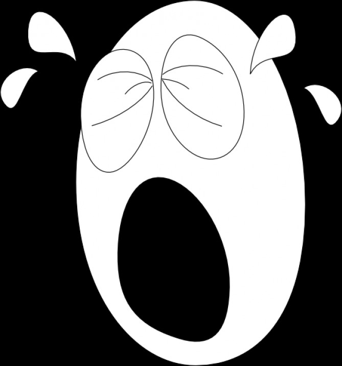 Top Clipart Big Crying Face Design.