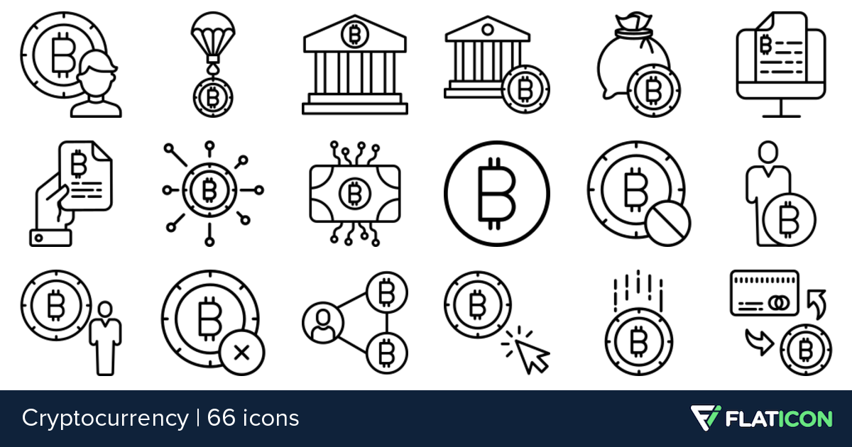 Cryptocurrency 66 free icons (SVG, EPS, PSD, PNG files).