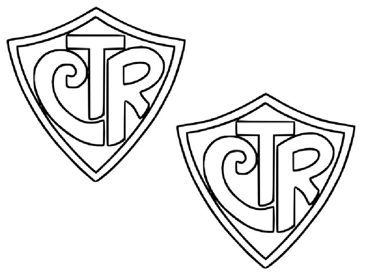 Ctr Shields Mormonlink Ctr Lds Clip Art for Ctr Shield Coloring Page.