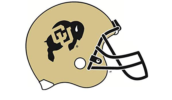 Amazon.com: 6 inch CU Football Helmet Decal Buffs University.