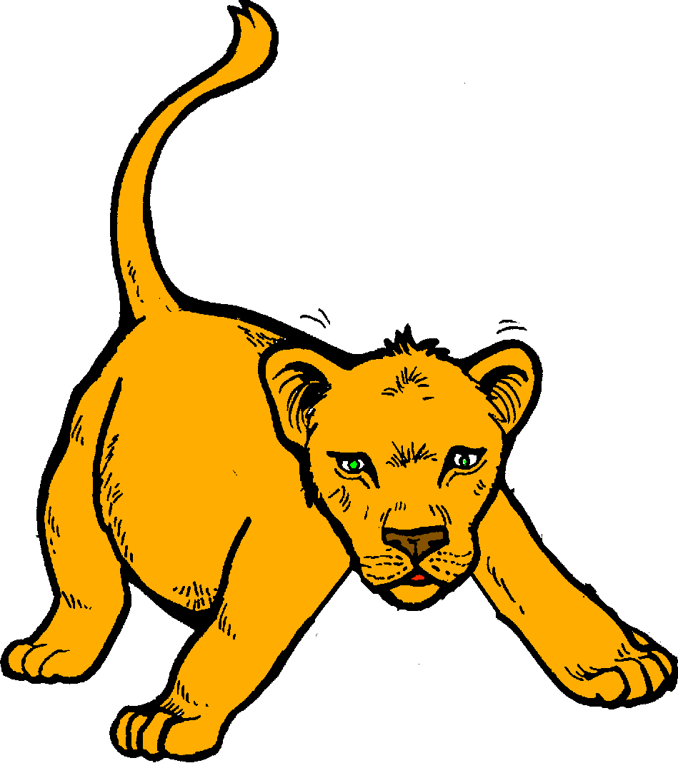 Lion Cub Clipart.