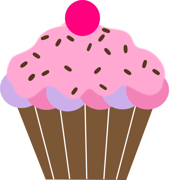 Cupcakes on cup cakes cupcake and clip art clipartcow.