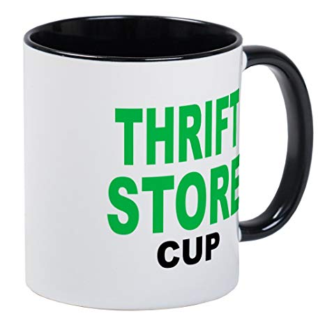 Amazon.com: CafePress THRIFT STORE CUP .Png Mug Unique Coffee Mug.