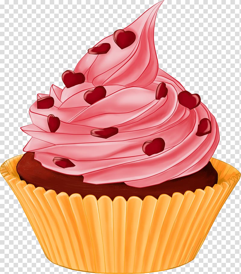 Cupcake Icing , Cupcakes Drawing transparent background PNG.