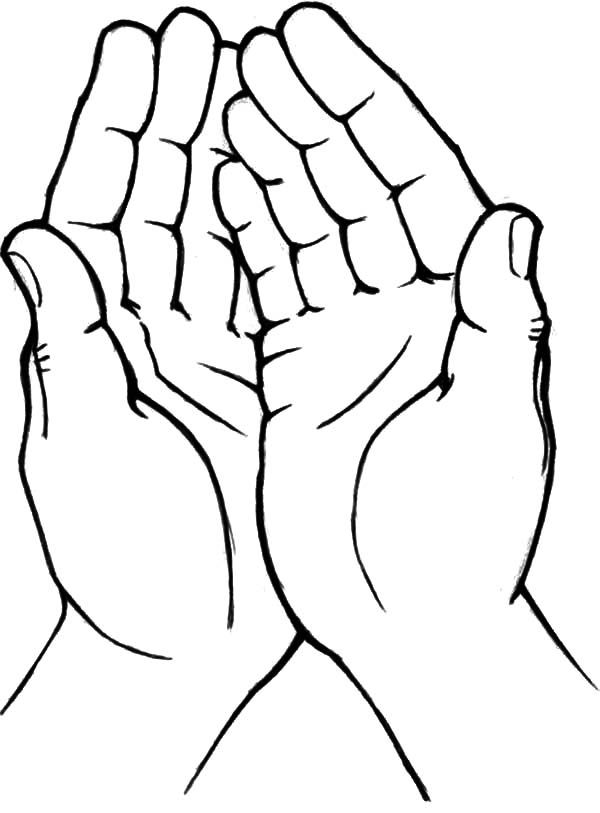 Image result for cupped hands release heart.