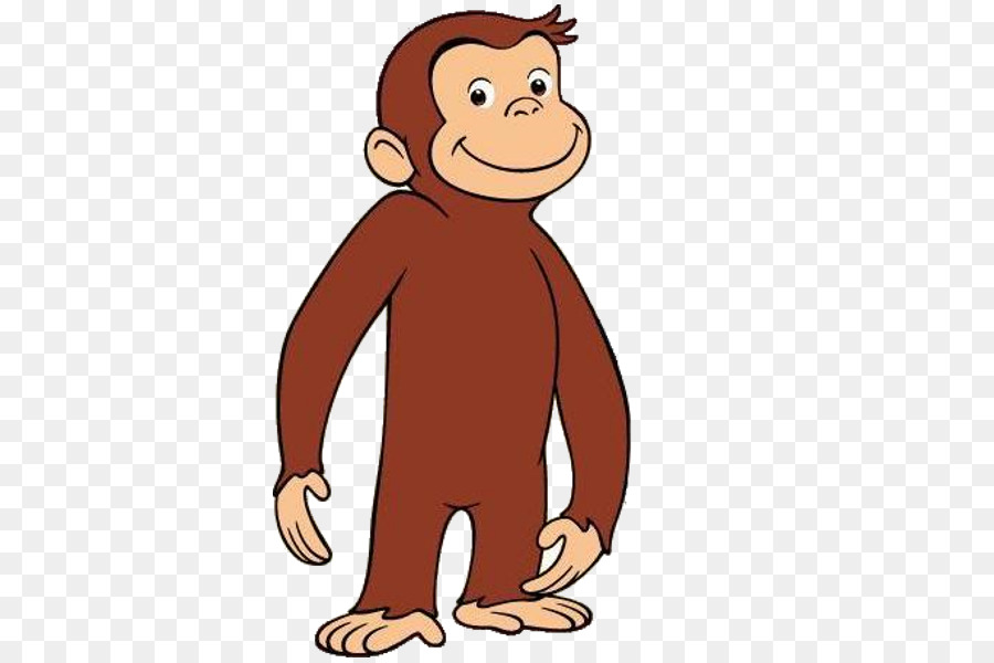 Curious George Neck png download.