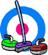 Curling Clipart.