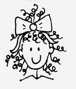 Hair Curl Clipart.