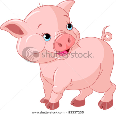 Pig Tail Clipart.