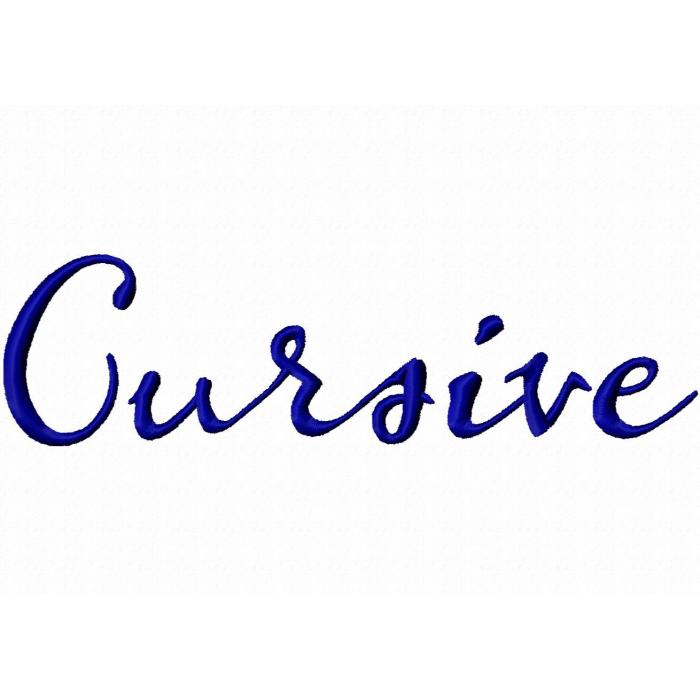 Cursive Fonts Clip Art