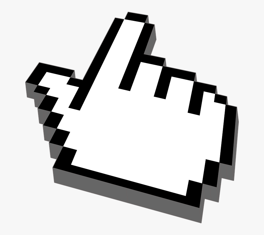 Mouse Cursor Click Clipart Hand Cursor.